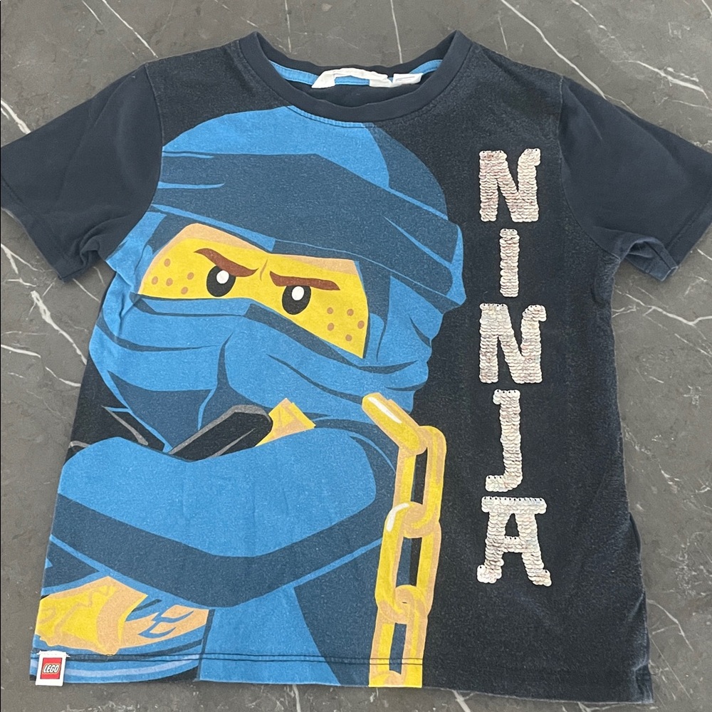 LEGO Ninjago Tee - Black and Blue 5T/6